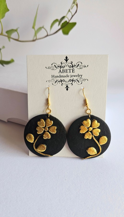 Auskarai "Golden"