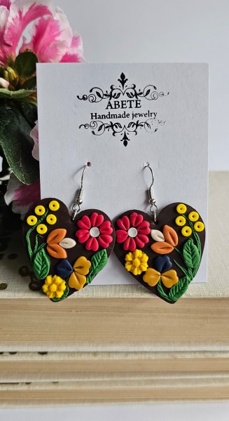 Auskarai "Rudens puokštė"